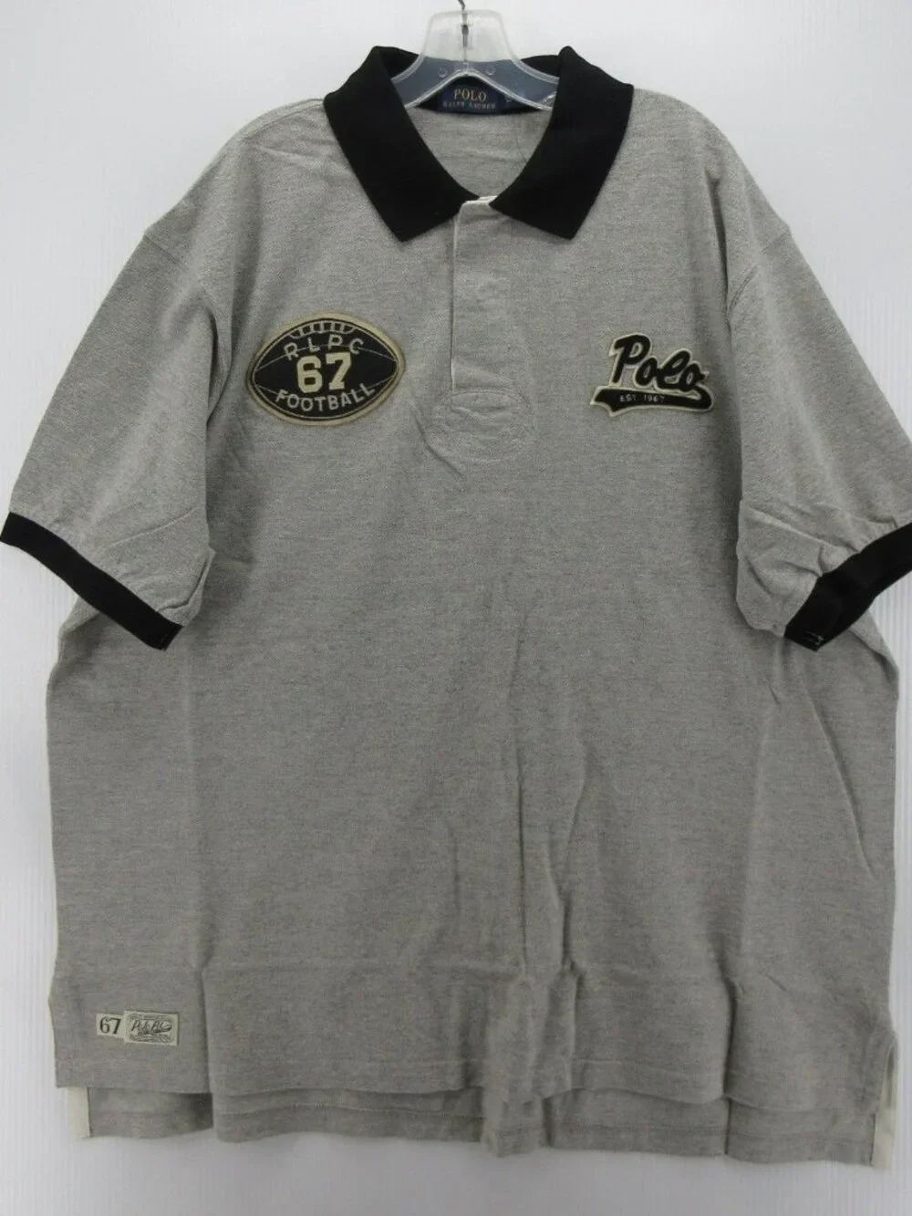 Polo Ralph Lauren Rugby Polo Shirt 2XB Big Football RLPC 67 Sportswear
